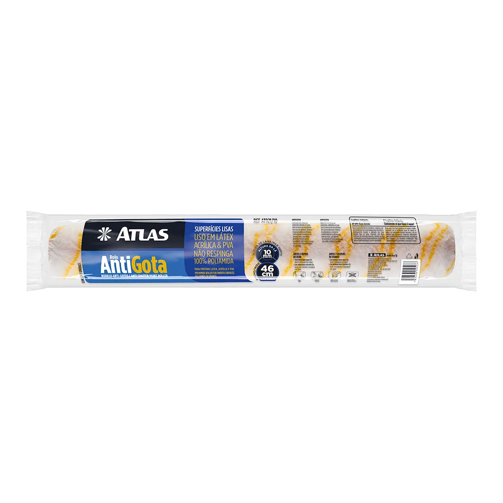 Rolo Antigota Poliamida duplo 46cm AT921/10 Atlas S/Cabo