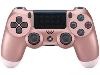 Controle DualShock 4 Rosa Dourado - Seminovo - PS4