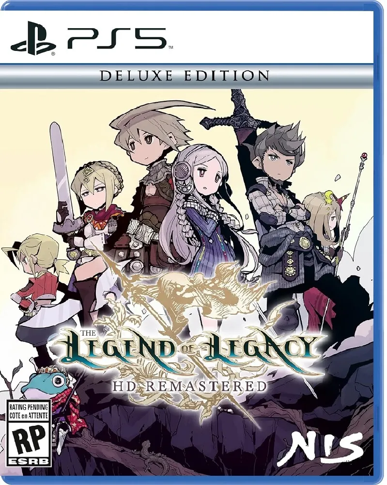 The Legend Of Legacy HD Remastered: Deluxe Edition - PS5   *Pré-venda*