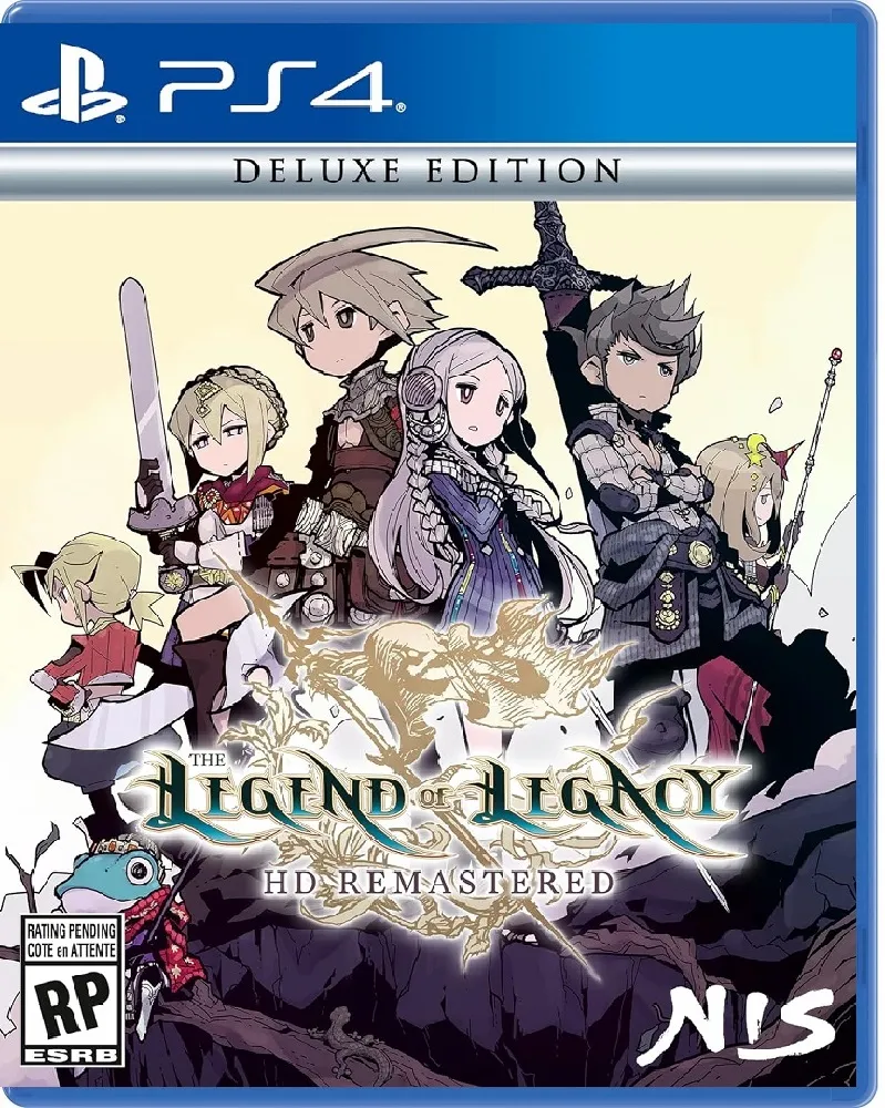 The Legend of Legacy HD Remastered: Deluxe Edition - PS4  *Pré-venda*