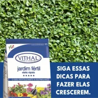 Fertilizante Jardim Fértil Efeito Rápido hortas jardins e frutíferas Vithal - 1 kg - Foto 5