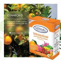 Fertilizante Hidrossolúvel Para Hortas Flores e Frutas Vithal - 400g - Foto 5