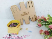 G1.577  Gabarito de Moldes  em MDF Porta  Treco Pequeno - Foto 2