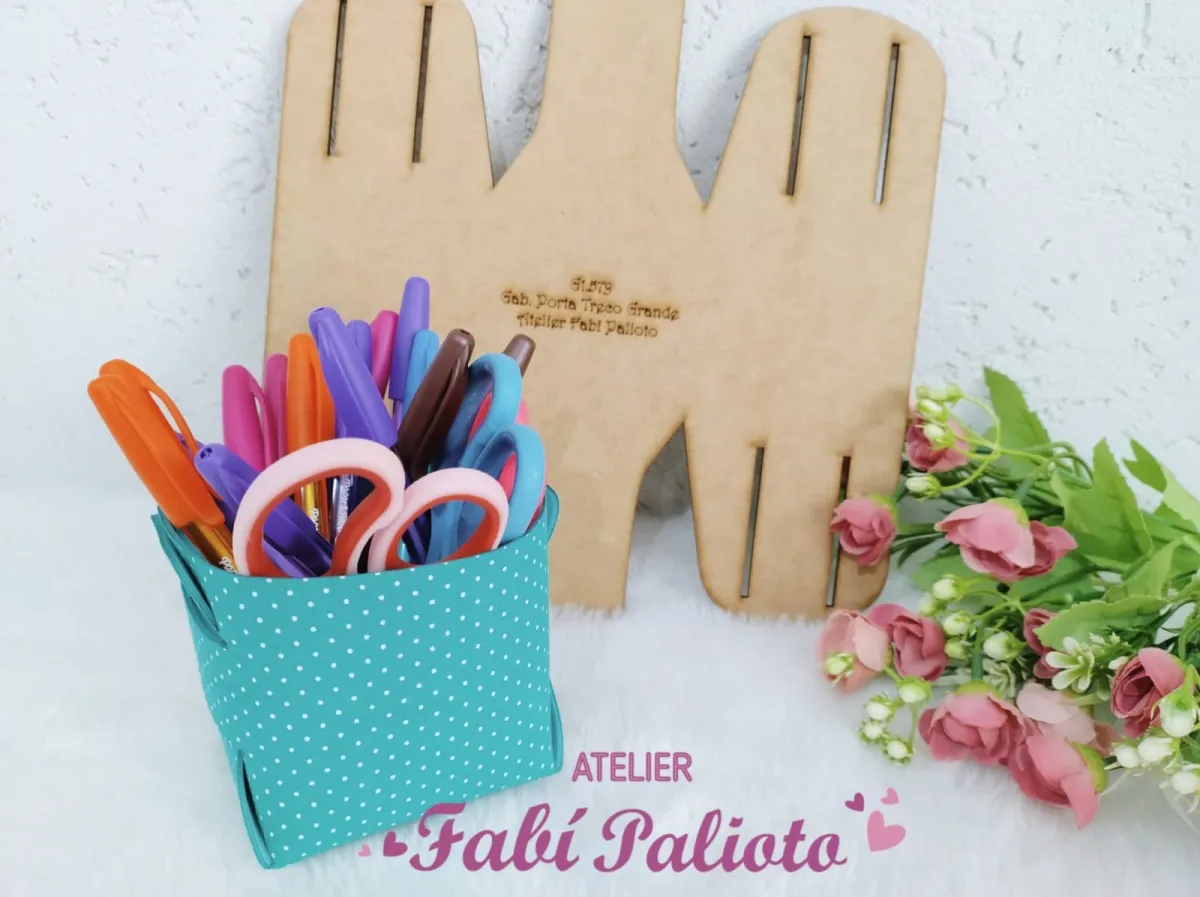 G1.579  Gabarito de Moldes  em MDF Porta  Treco Grande Imagem