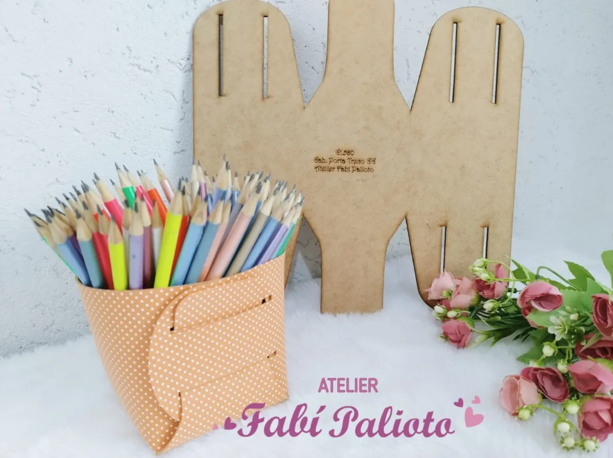 G1.580  Gabarito de Moldes  em MDF Porta  Treco GG