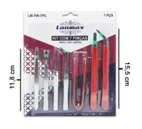 Kit de Pinça com 07 Unidades. - Foto 3