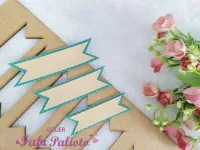 G1.575  Gabarito de Moldes  em MDF Plaquinhas Fofas 2 - Foto 2