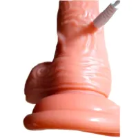 Pênis 20 x 4cm com Ventosa Vibro Controle sem Fio USB - PR015 - Foto 3