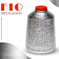 FIO METALIZADO LUREX  500 GRS - Foto 3