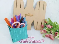 KIT18  Gabarito de Moldes  em MDF Combo Porta  Treco  P - M - G - GG - Foto 5