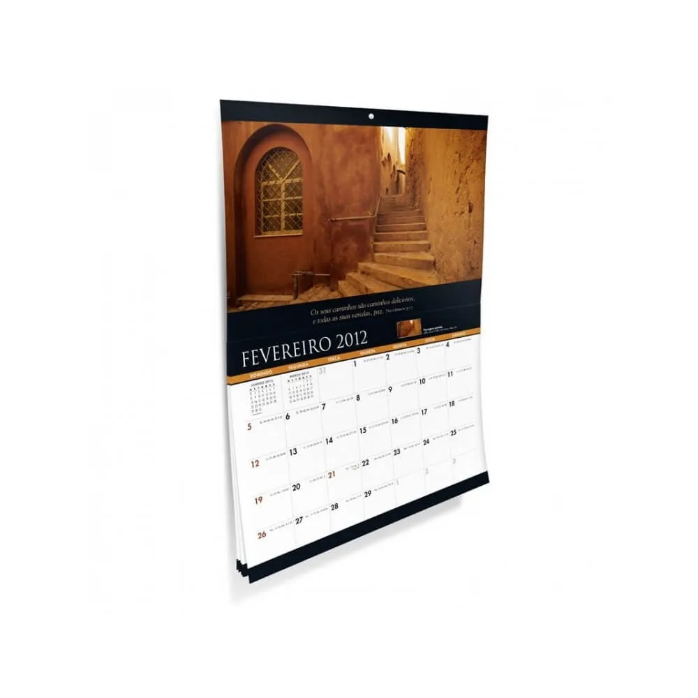 Impressão de 10 Calendários de Parede Imagem