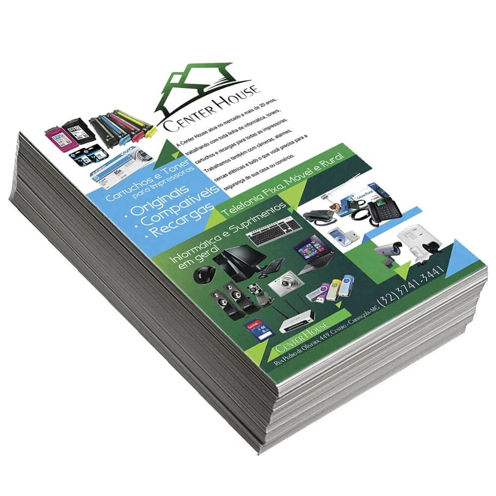 Impressão de 50 Un do Flayer Imagem