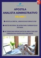 Apostila do Analista Administrativo Volume 1 - Concursos Analista Administrativo