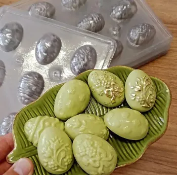 Forma de Acetato Ovinhos de Páscoa Luxo