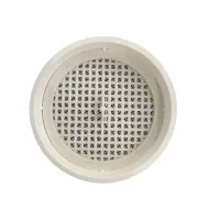 Tela para Ralo Protetor Contra Insetos Dengue Barata Rato Escorpião 10cm Branco - Foto 5