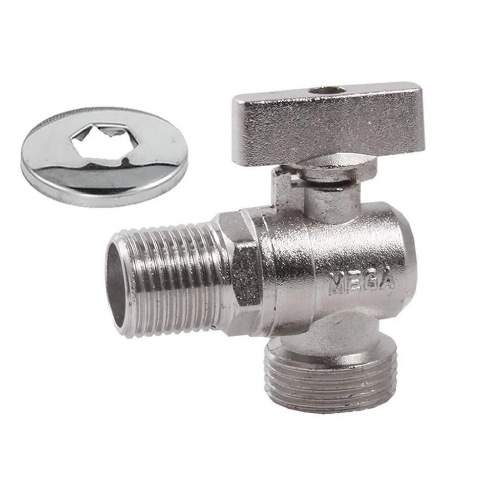 Registro De Esfera Torneira Metal Alavanca Máquina Lavar Roupa