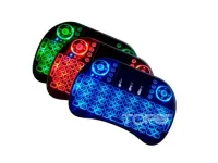 Mini Teclado Controle Para Smart Tv Pc Tv Box Sem Fio - Foto 2