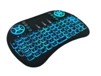 Mini Teclado Controle Para Smart Tv Pc Tv Box Sem Fio - Foto 3