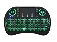 Mini Teclado Controle Para Smart Tv Pc Tv Box Sem Fio - Foto 4