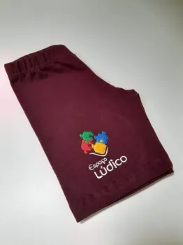 Shorts de Cotton  Lúdico