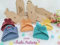 G1.581  Gabarito de Moldes  em MDF  Kit Porta Bombom - Foto 2