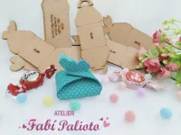 G1.581  Gabarito de Moldes  em MDF  Kit Porta Bombom - Foto 6