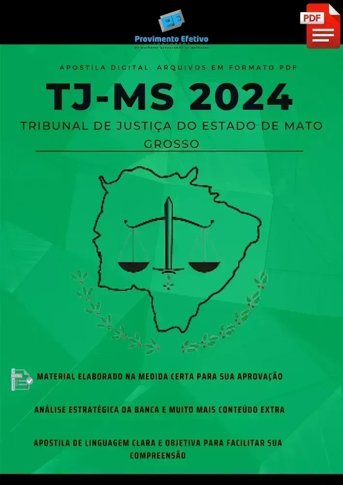Apostila TJ MS Técnico Jornalista  2024