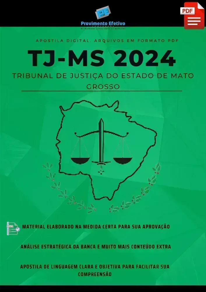 Apostila TJ MS Técnico Psicólogo 2024