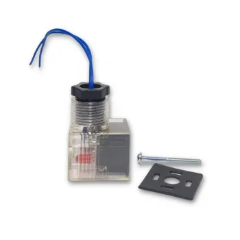PLUG DE VALVULA 24V (1 BORRACHA VEDACAO + 1 PARAFUSO)
