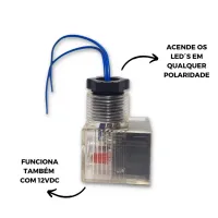 PLUG DE VALVULA 24V (1 BORRACHA VEDACAO + 1 PARAFUSO) - Foto 5