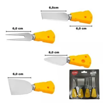 Conjunto Facas p/ Queijo c/4 Peças - Foto 2
