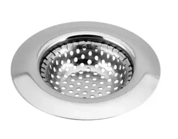 Ralo Ralinho Japonês Para Pia Em Inox Com Borda Cozinha Pratico 9 Cm