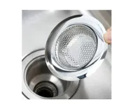 Ralo Ralinho Japonês Para Pia Em Inox Com Borda Cozinha Pratico 9 Cm - Foto 2