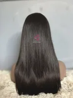 Lace regina  300g 60/65Lace Front UltraHD humana cabelo brasileiro repartição  LivreBigPlus®  - Foto 6