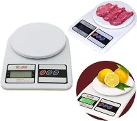 Balança Digital De Precisão Cozinha 10kg Nutrição E Dieta Capacidade Máxima 10 G Cor Branco - Foto 2