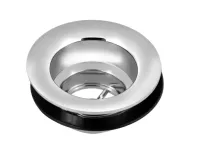 Válvula Americana 3.1/2 Para pia de Cozinha Metal Cromada - Foto 4