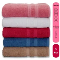 Kit 5 Toalhas Super Grossa Felpuda e Macia 100% Algodão 80x150cm Beka Luxo - Foto 4