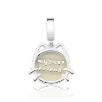 Berloque de Prata 950 - Best Frends -  252014