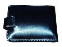Carteira Couro Masculina Napolli Preto Verniz 1231 - Foto 4