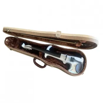 VIOLINO ELÉTRICO MV ELÉTRICO THEODOMIRO MENDES DE CARVALHO - Foto 2