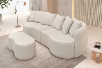 SOFA 4 CHENILE RONDOMOVEIS 5910