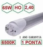 Lâmpada Tubular Led 65W HO 240cm T8 Bivolt