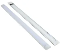 Luminária Tubular Sobrepor Led Slim 72w Branco Frio 240cm - Foto 3