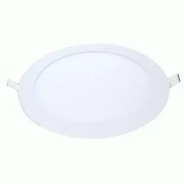 Luminaria painel Led Embutir Redonda 12W Slim  