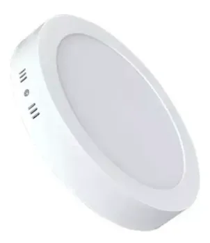 Luminaria painel Led Sobrepor Redondo 12W Slim 17cm