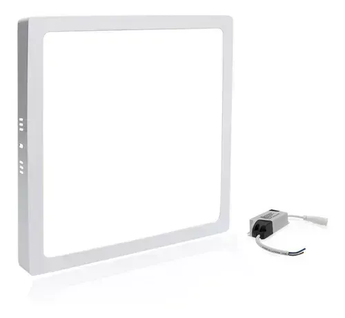 Luminaria painel Led Sobrepor Quadrada 18W Slim 22x22 Imagem