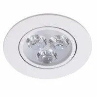 Spot Led Embutir 5W Redondo Branco