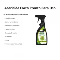 Forth Acaricida 500ml Pronto Uso Acaros Bifentrina Spray - Foto 3