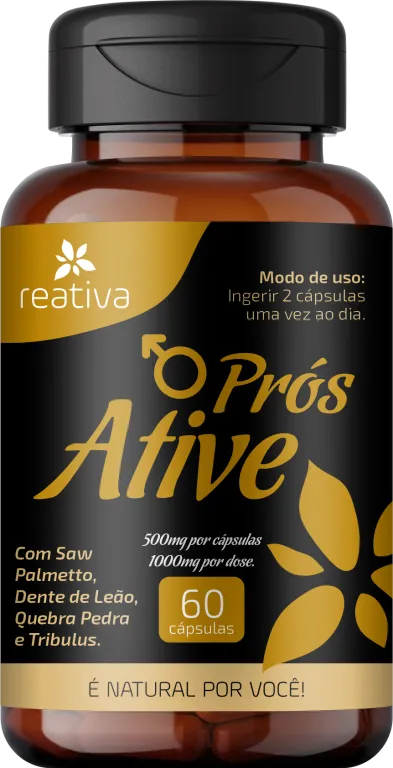 Pros Ative Imunidade Masculina - 60 Cáps - Reativa