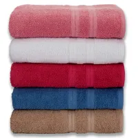 Kit 5 Toalhas Super Grossa Felpuda e Macia 100% Algodão 80x150cm Beka Luxo Sortidos - Foto 2